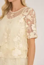 A view Blouse 'Fuchsia' - Pale Yellow - A View