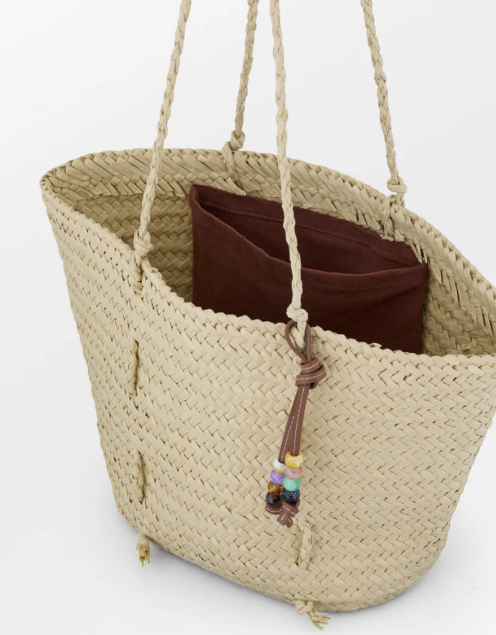 Becksöndergaard Bag Strawie 'Adina' - Nature - Beck Söndergaard