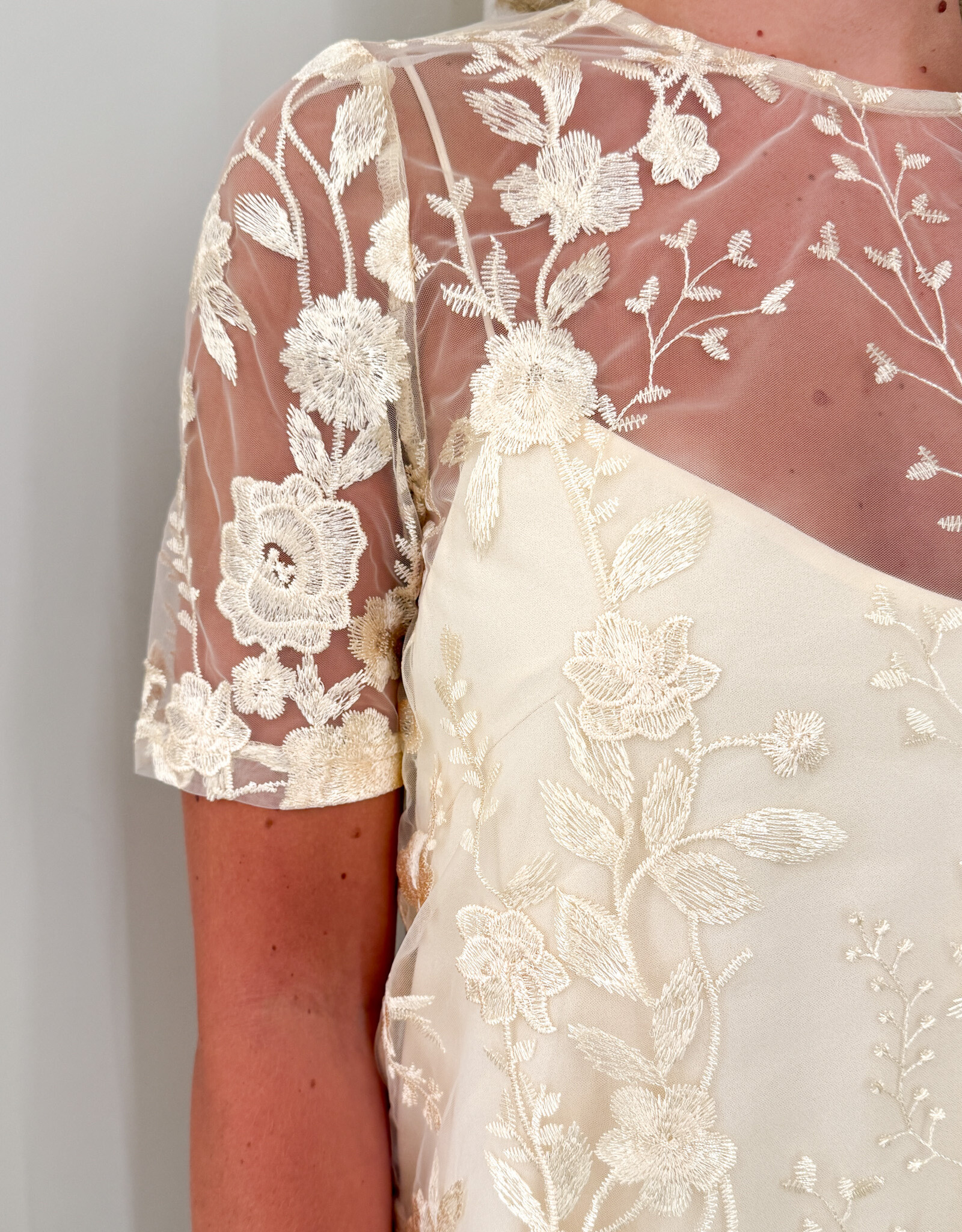 A view Blouse 'Fuchsia' - Pale Yellow - A View