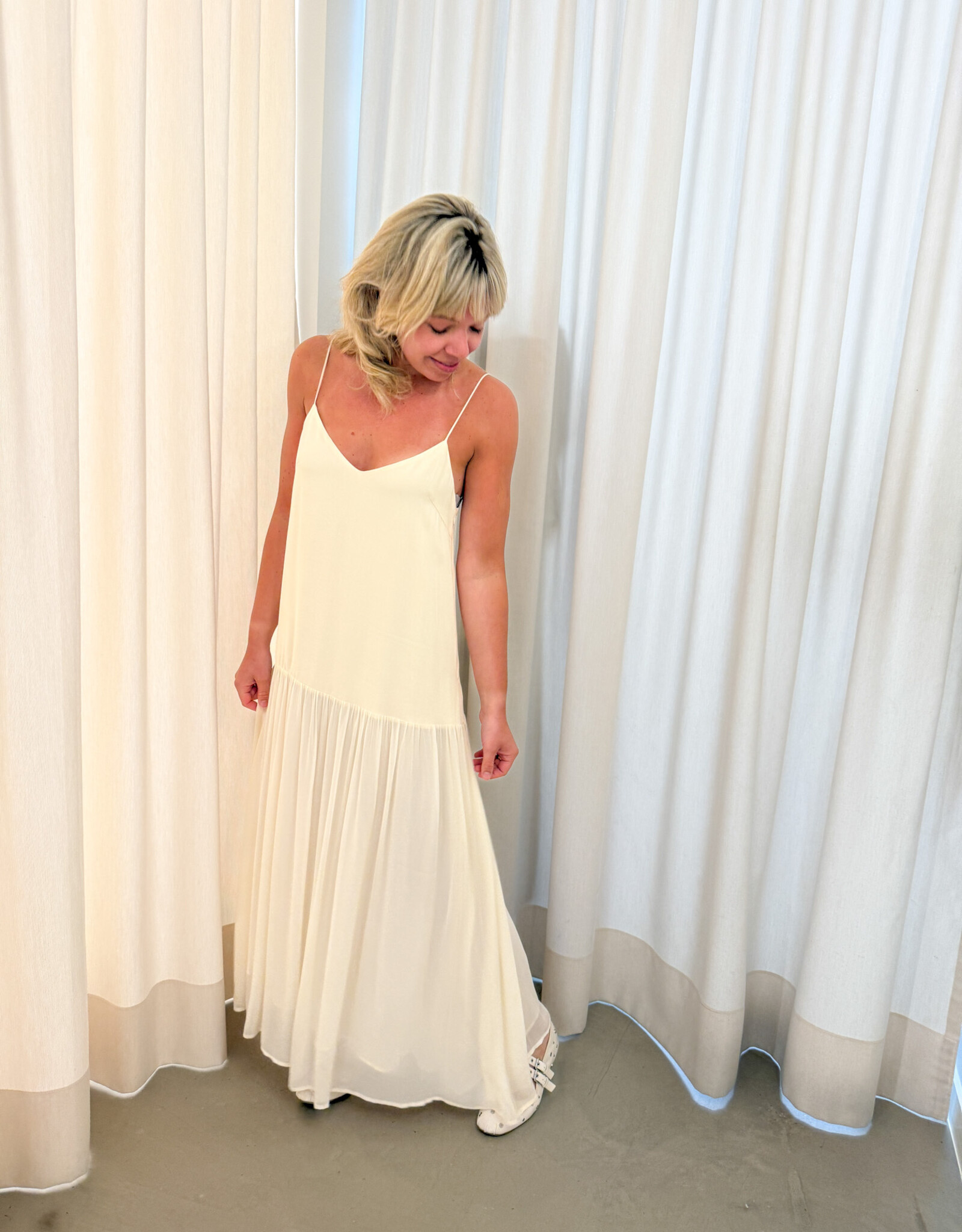 Suncoo Jurk 'Carlota' - Creme - Suncoo