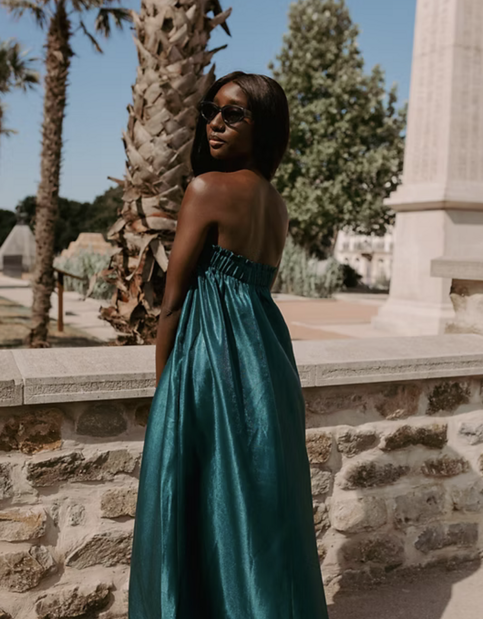 Monré Jurk 'Felice' - Blue - Monré