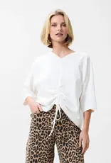 Catwalk Junkie T-Shirt 'Strap Detail' - Off White - Catwalk Junkie