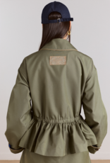 Damson Madder Trench 'Myrtle' - Sage - Damson Madder