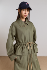 Damson Madder Trench 'Myrtle' - Sage - Damson Madder