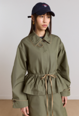 Damson Madder Trench 'Myrtle' - Sage - Damson Madder