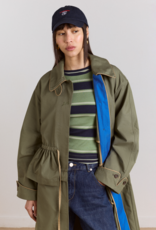 Damson Madder Trench 'Myrtle' - Sage - Damson Madder