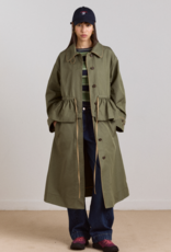 Damson Madder Trench 'Myrtle' - Sage - Damson Madder