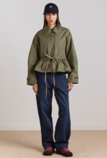 Damson Madder Trench 'Myrtle' - Sage - Damson Madder