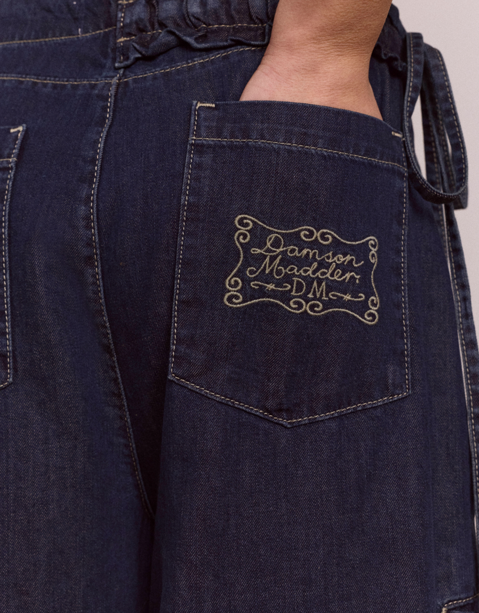 Damson Madder Jeans 'Augusta' - Dark Indigo - Damson Madder