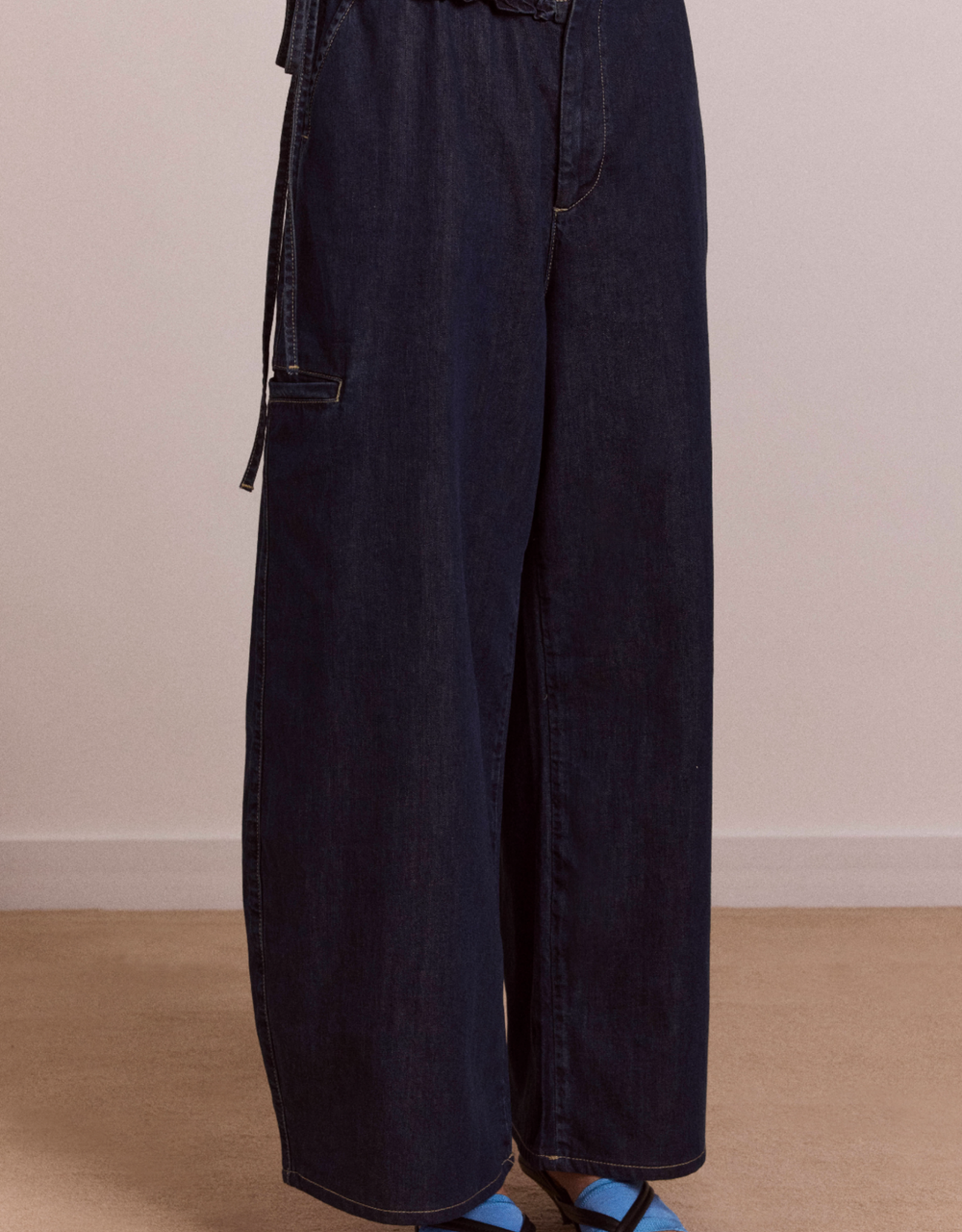 Damson Madder Jeans 'Augusta' - Dark Indigo - Damson Madder