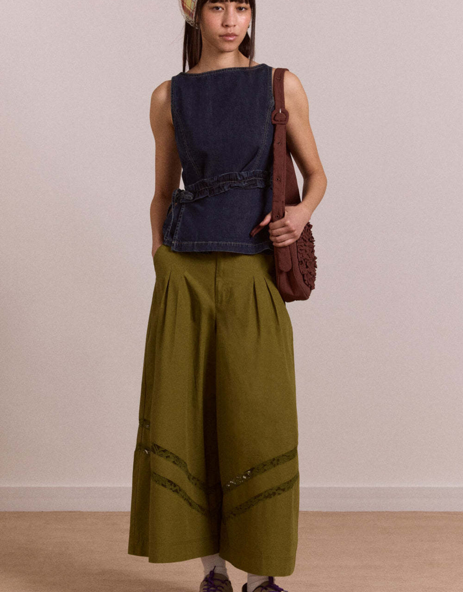 Damson Madder Top 'Maxime' - Dark Indigo - Damson Madder