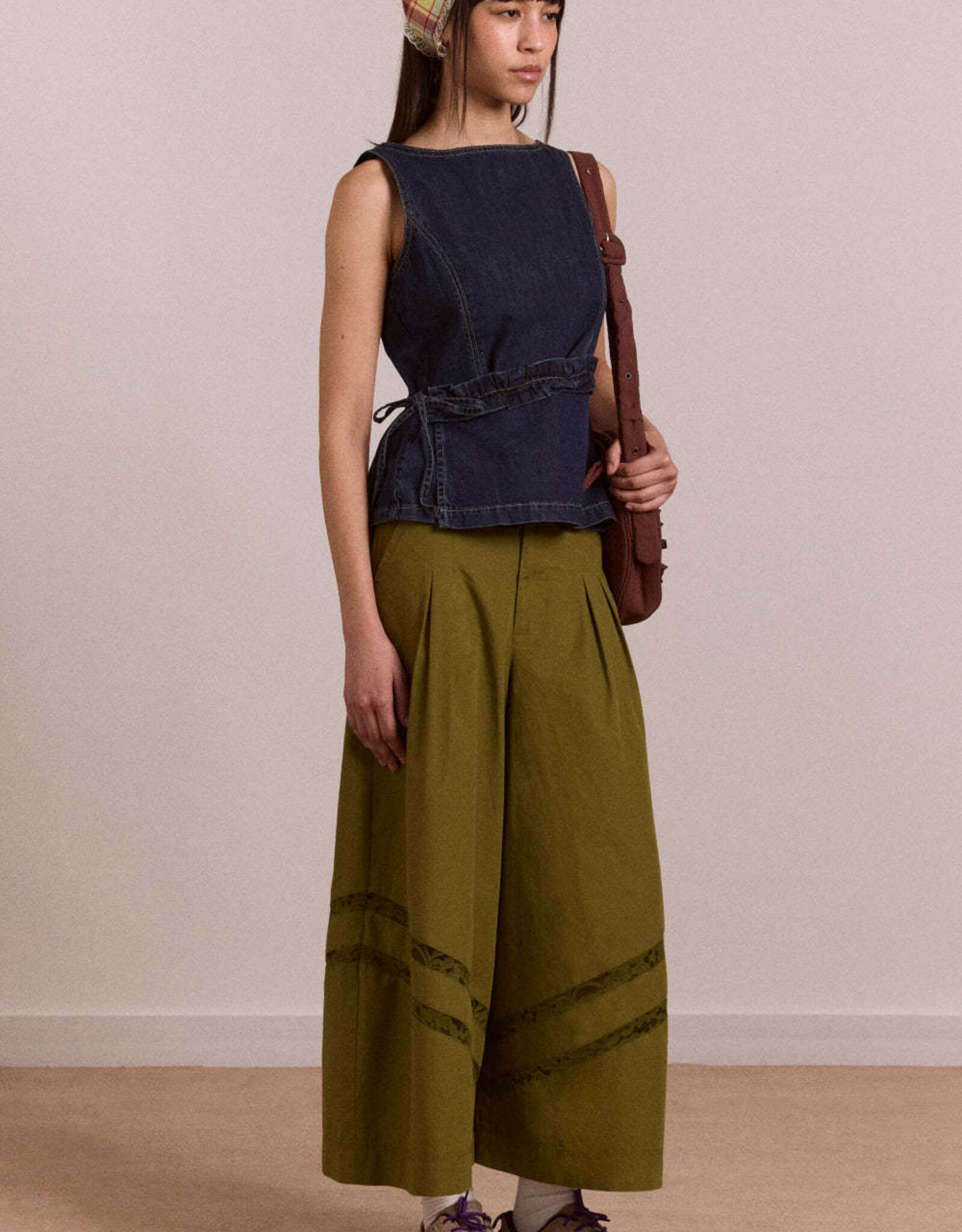 Damson Madder Top 'Maxime' - Dark Indigo - Damson Madder