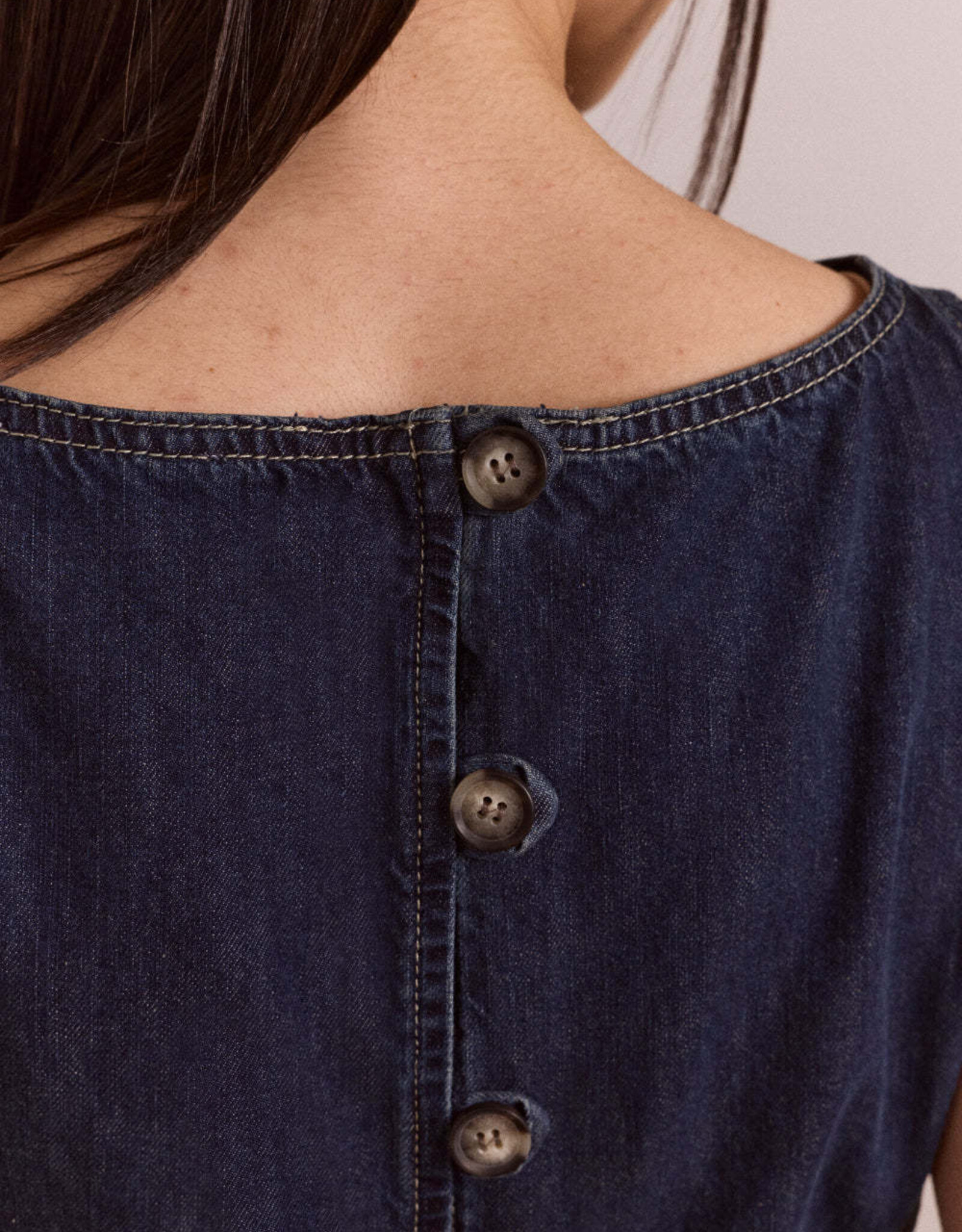 Damson Madder Top 'Maxime' - Dark Indigo - Damson Madder