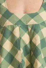 Damson Madder Jurk 'Bridget' - Green Butter Gingham - Damson Madder