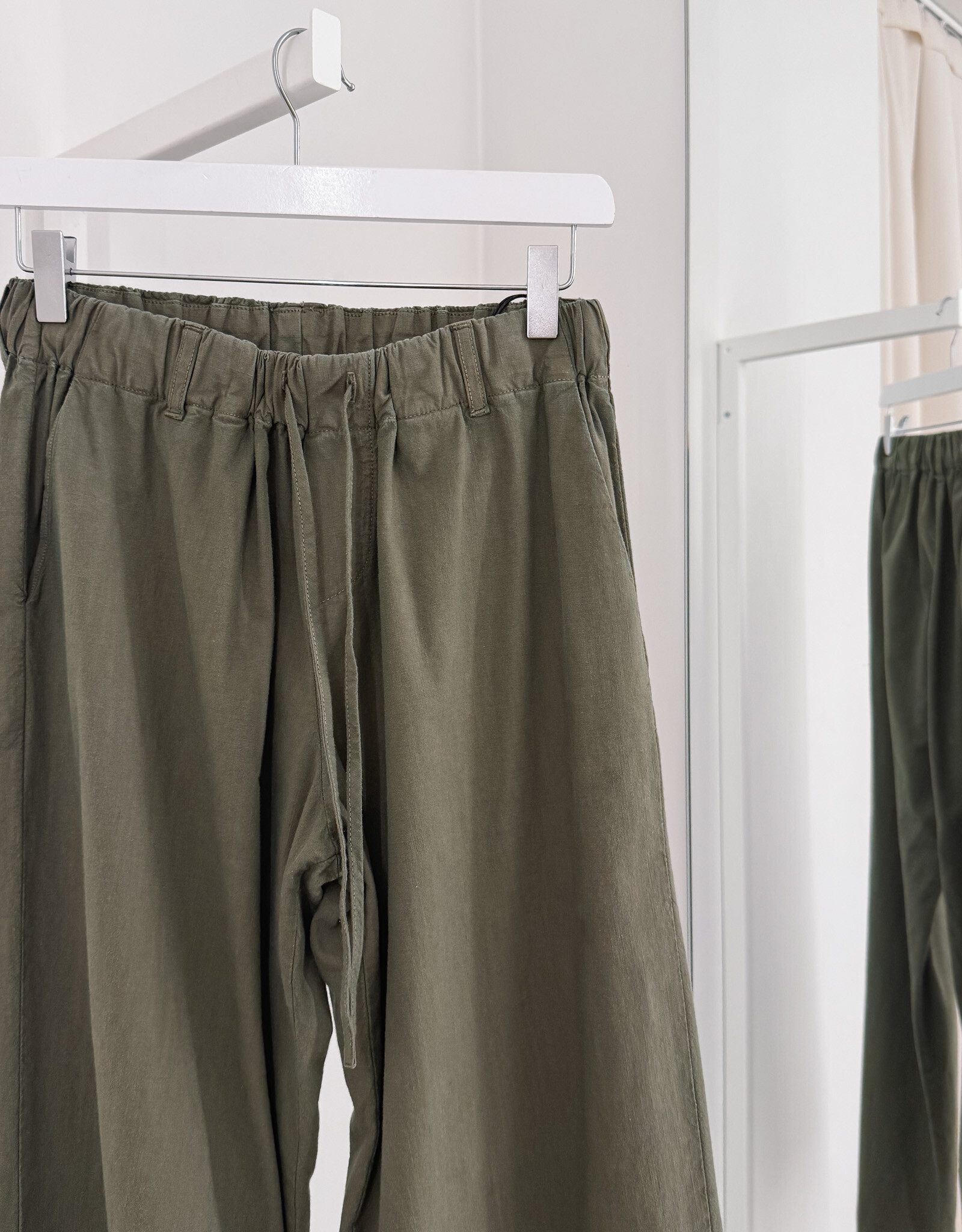 Hod Paris Broek 'Jeanne' - Kaki - Hod Paris