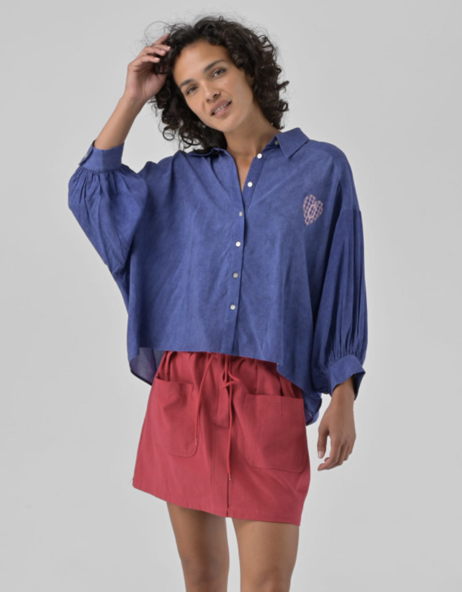 Orfeo - LMK Rok 'Olivia' - Cerise -  Orfeo