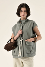 Orfeo - LMK Waistcoat 'Vivianna'  - Kaki - Orfeo