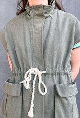 Orfeo - LMK Waistcoat 'Vivianna'  - Kaki - Orfeo