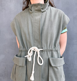 Orfeo - LMK Waistcoat 'Vivianna'  - Kaki - Orfeo