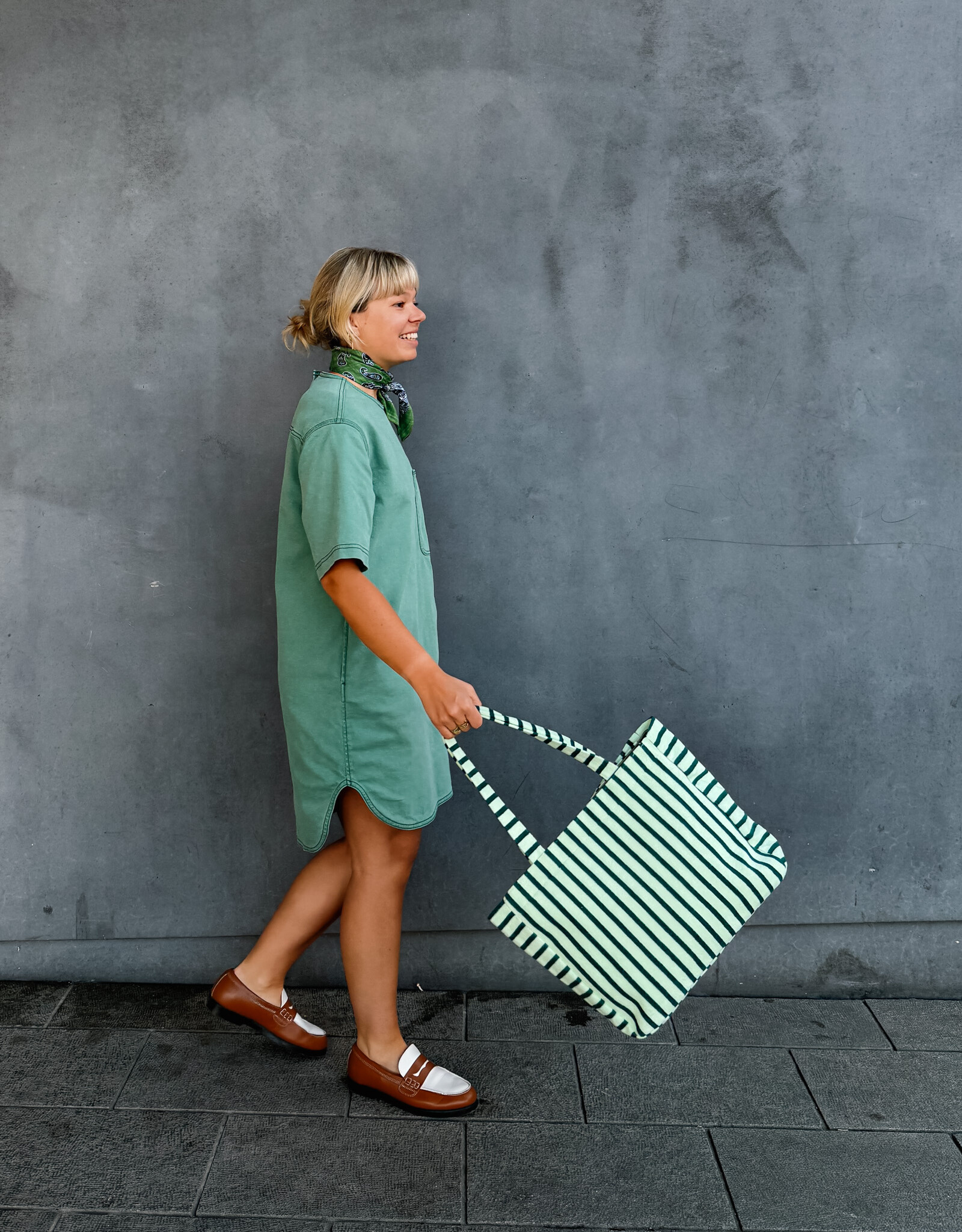 Hod Paris Jurk 'Tatiana' - Matcha - Hod Paris