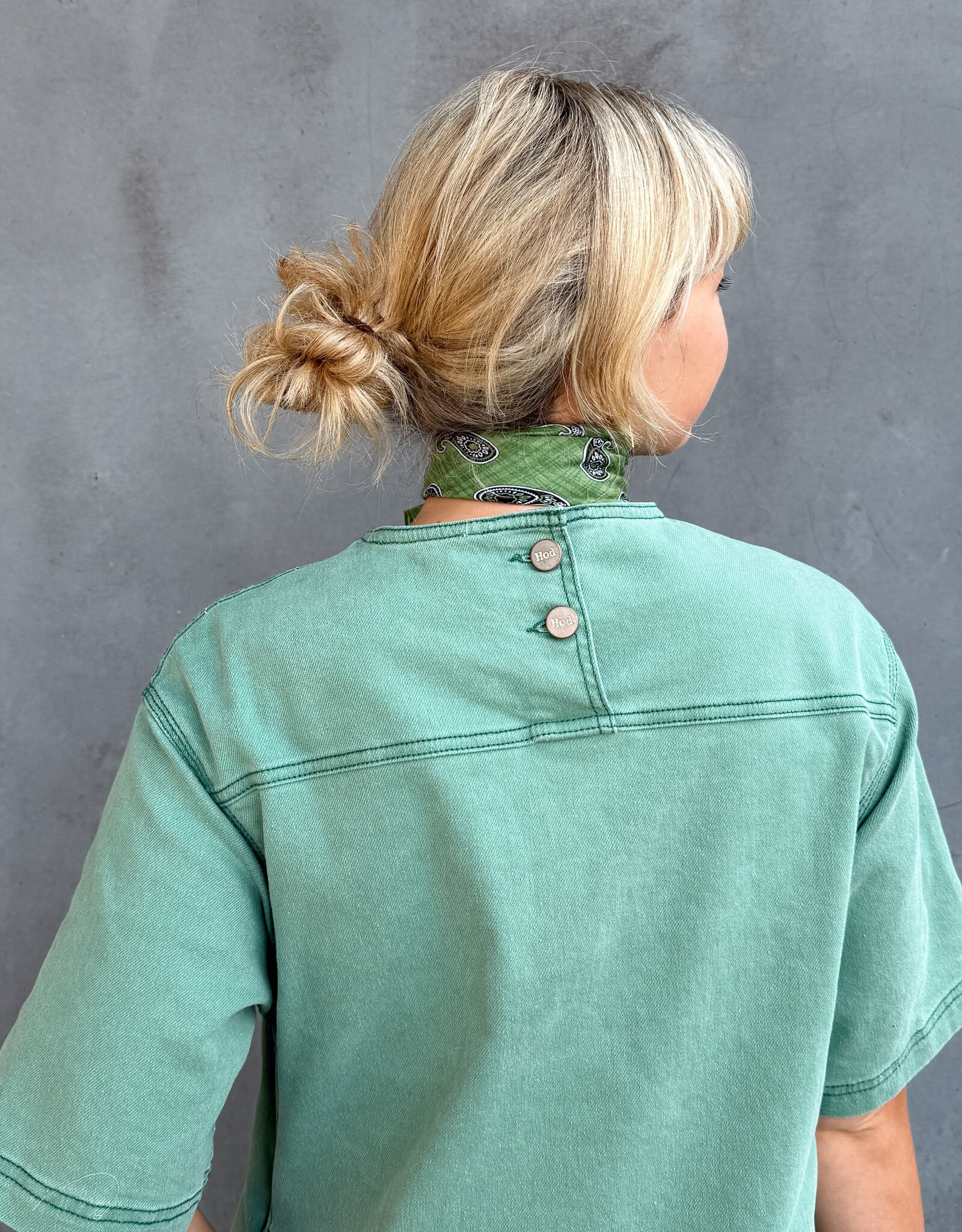 Hod Paris Jurk 'Tatiana' - Matcha - Hod Paris