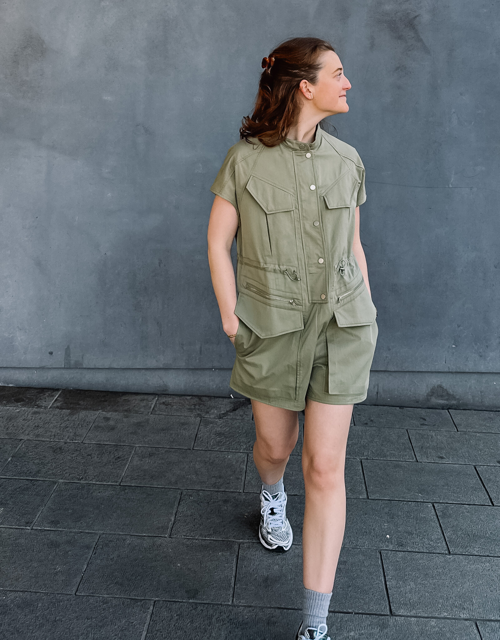 Orfeo - LMK Combi-Short 'Tessa' - Kaki -  Orfeo