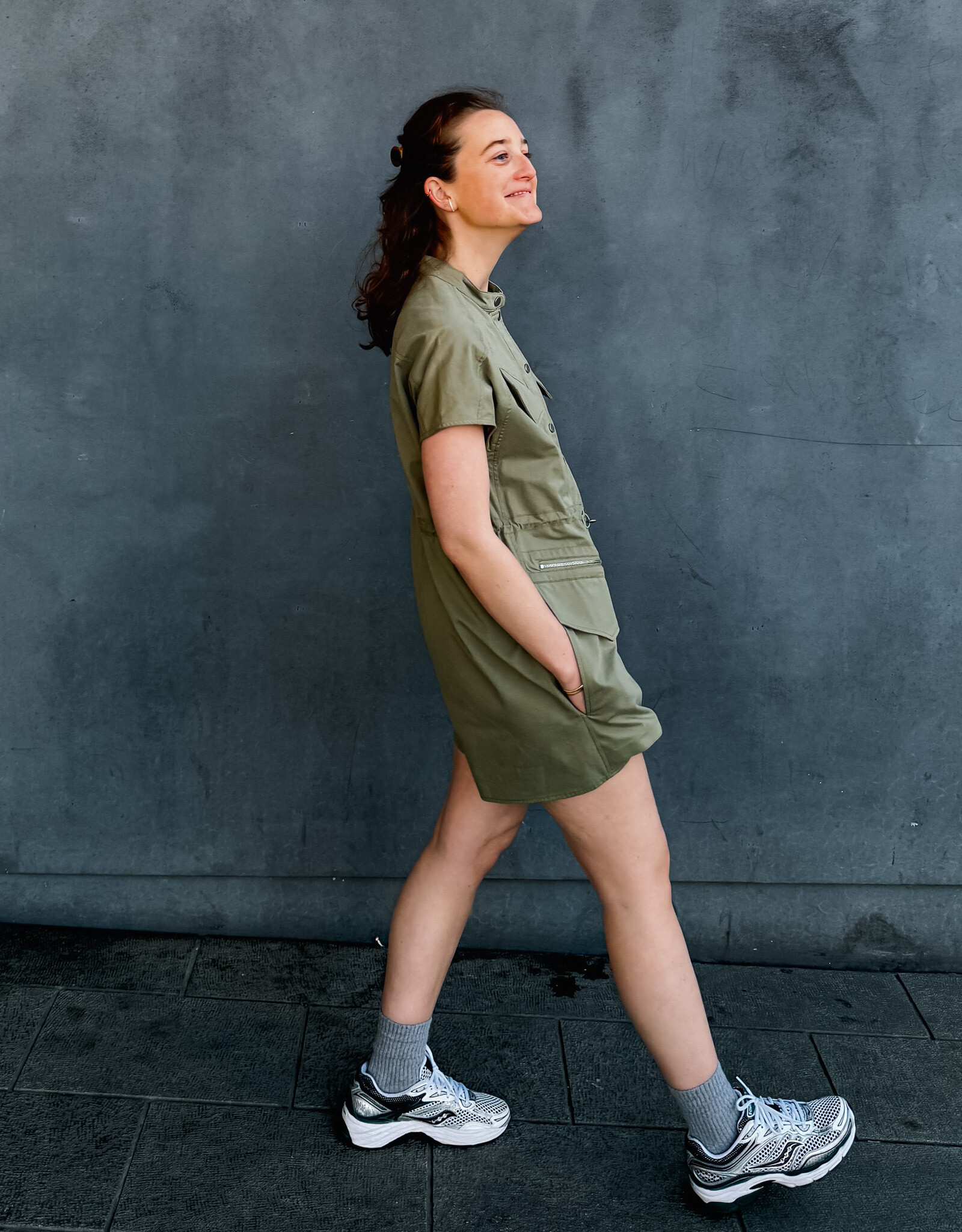 Orfeo - LMK Combi-Short 'Tessa' - Kaki -  Orfeo