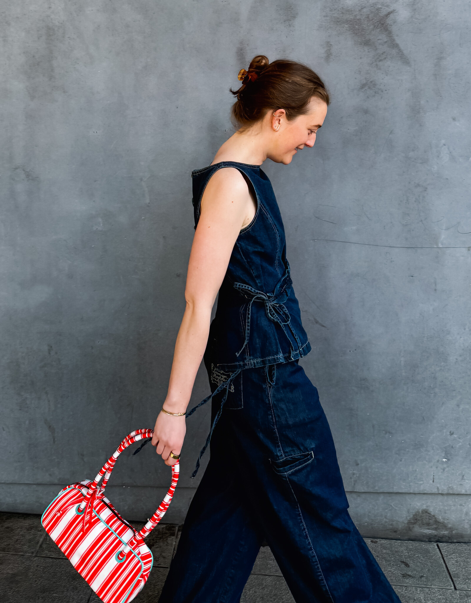 Damson Madder Top 'Maxime' - Dark Indigo - Damson Madder