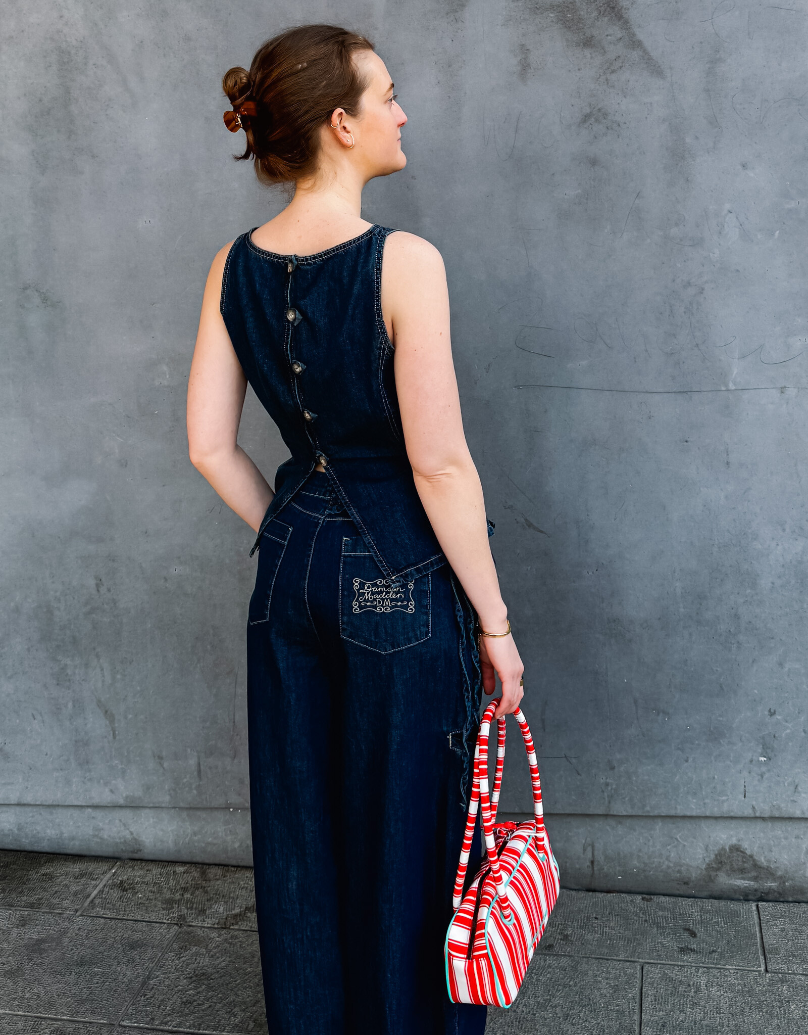 Damson Madder Top 'Maxime' - Dark Indigo - Damson Madder