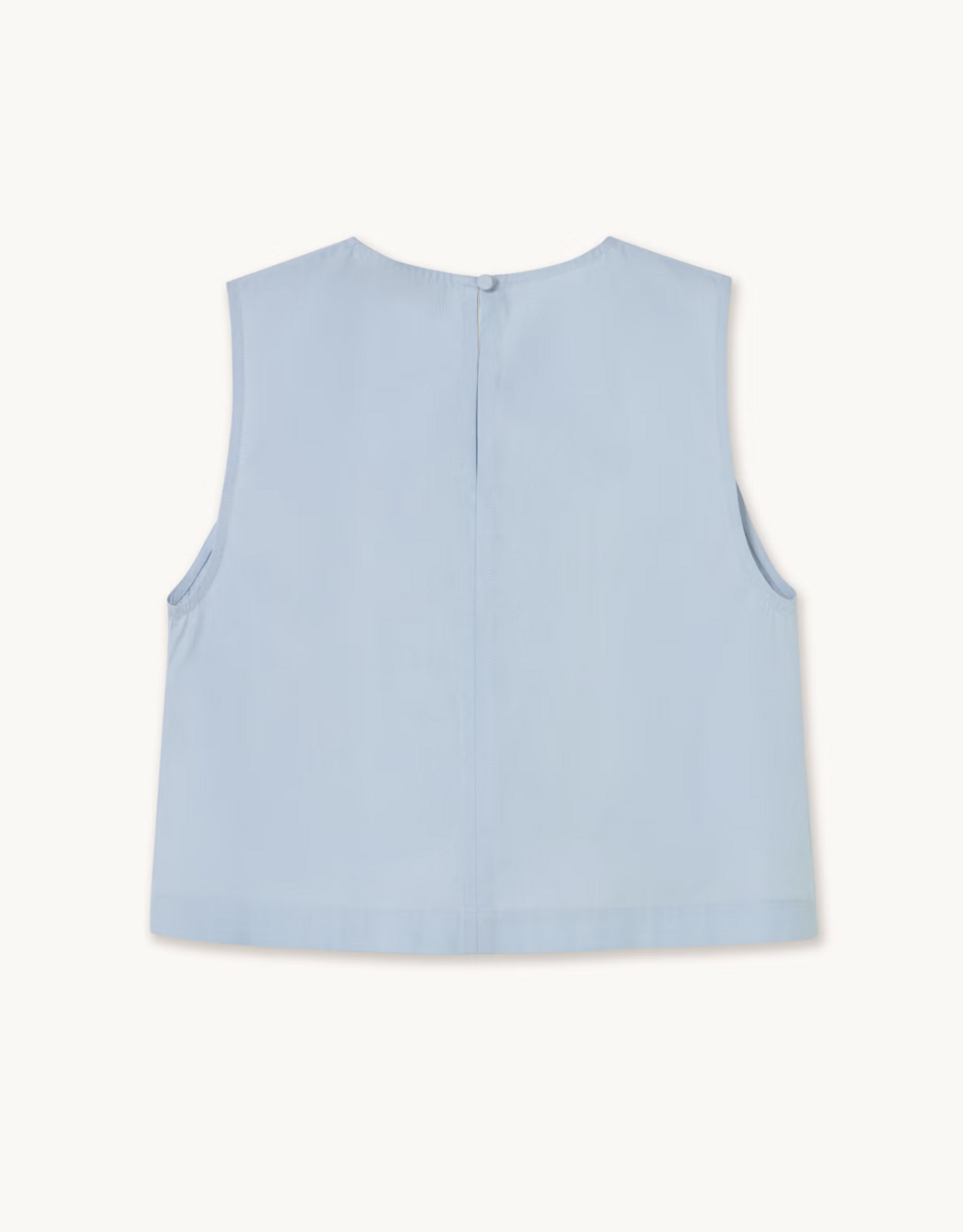 The Tiny Big Sister Top 'Embroidered' - Blue - The Tiny Big Sister