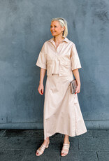 Bô-Dôme Blouse 'Bari' - Beige  - Bô-Dôme