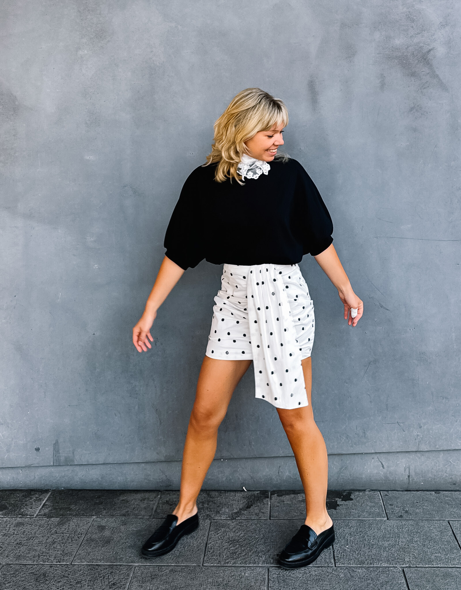 Another Label T-Shirt 'Amice' - Black - Another Label