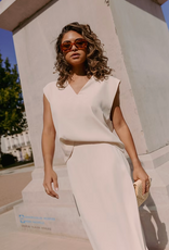 Monré Top 'Jojo' - Ecru - Monré