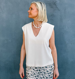 Monré Top 'Jojo' - Ecru - Monré