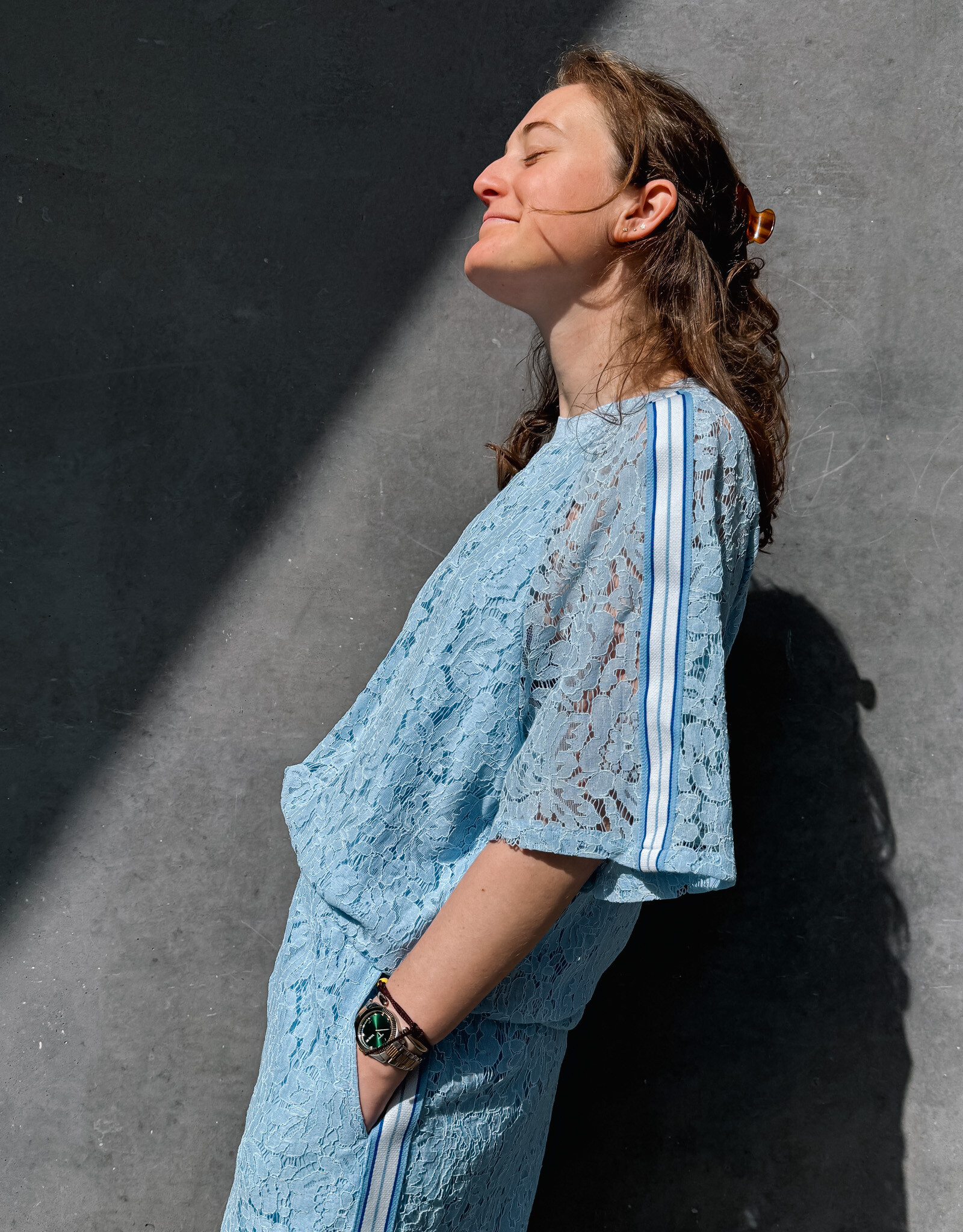 Moves T-Shirt 'Aveline' - Airy Blue - Moves