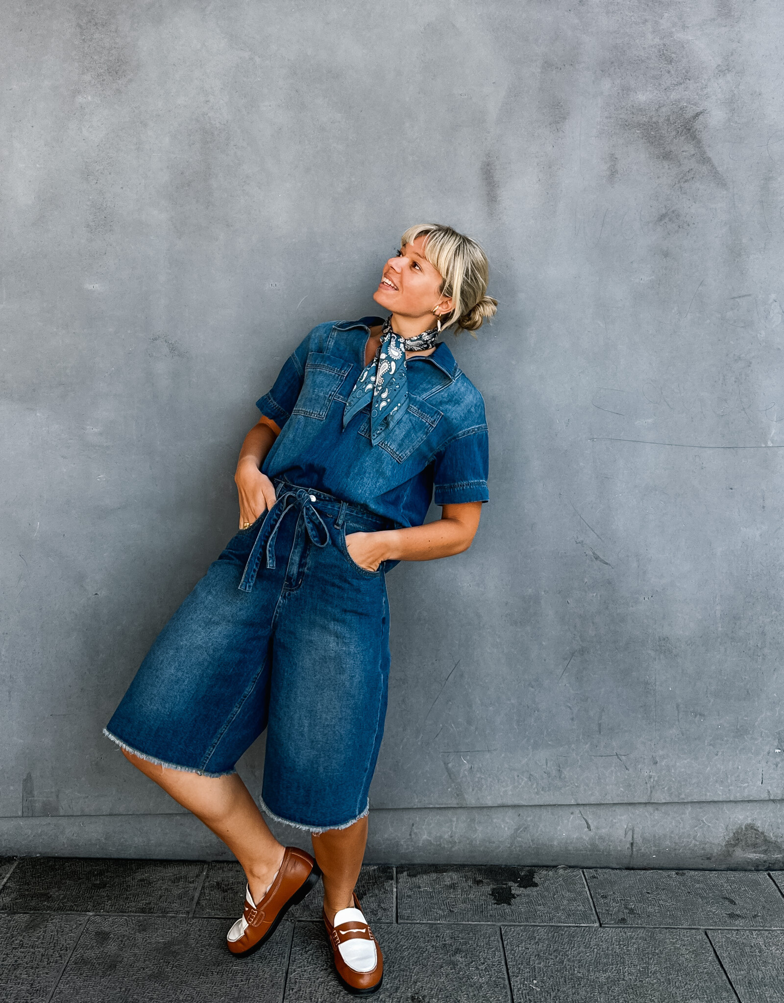 Orfeo - LMK Short 'Lilo' - Denim - Orfeo