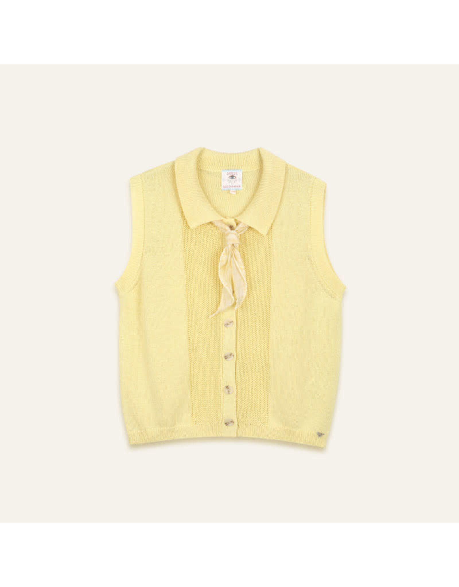 Orfeo - LMK Waistcoat 'Davis' - Beurre - Orfeo