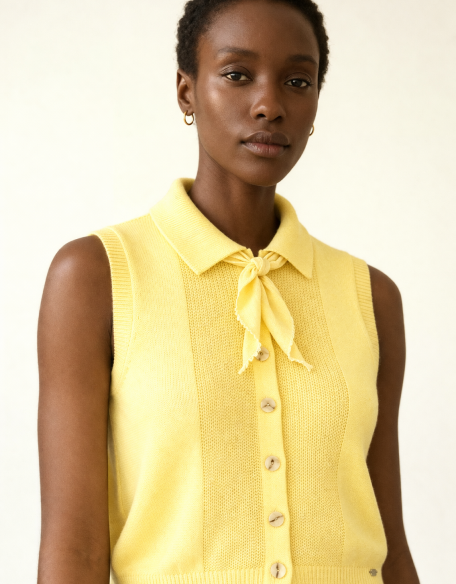 Orfeo - LMK Waistcoat 'Davis' - Beurre - Orfeo