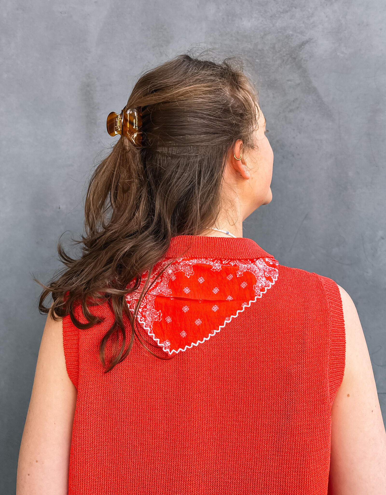 Orfeo - LMK Waistcoat 'Davis' - Rouge - Orfeo