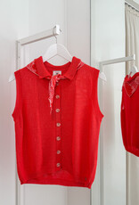 Orfeo - LMK Waistcoat 'Davis' - Rouge - Orfeo