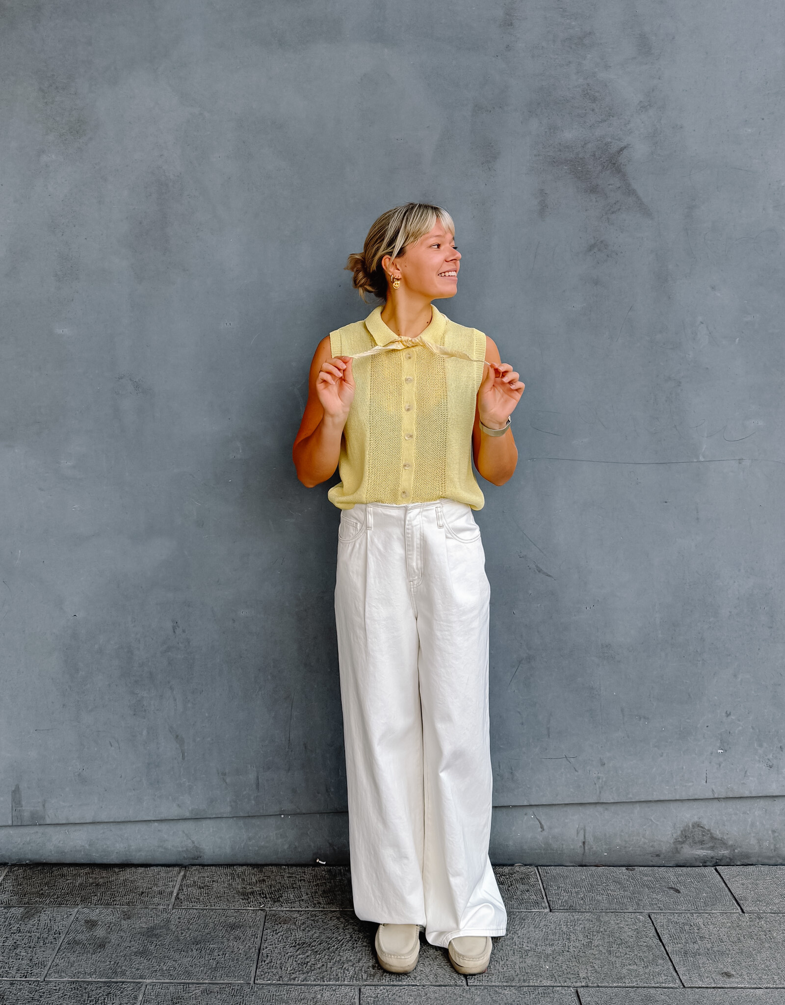 Orfeo - LMK Waistcoat 'Davis' - Beurre - Orfeo