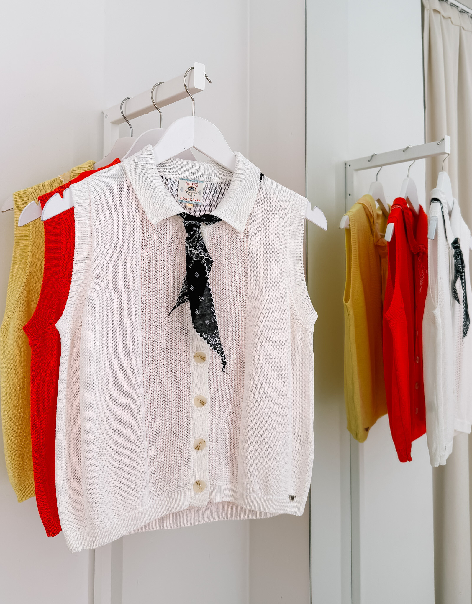 Orfeo - LMK Waistcoat 'Davis' - Beurre - Orfeo