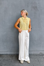 Withblack Jeans Wide  'Angelina' - White - Withblack