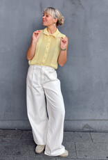 Withblack Jeans Wide  'Angelina' - White - Withblack