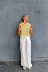 Withblack Jeans Wide  'Angelina' - White - Withblack