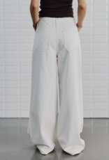 Withblack Jeans Wide  'Angelina' - White - Withblack