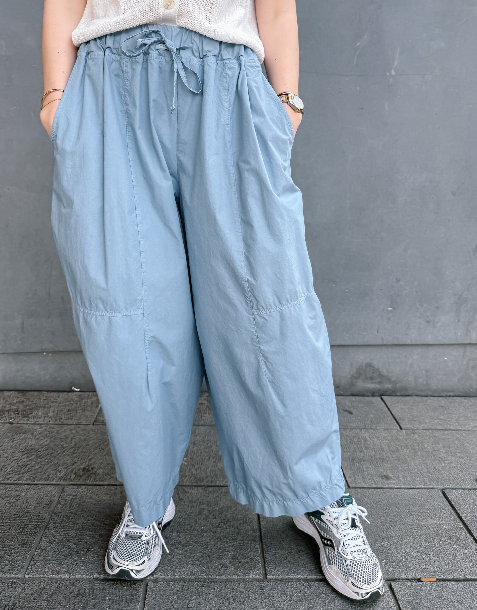 The Golden House Joh Broek Barrel 'Elodie' - Sky Blue - TU