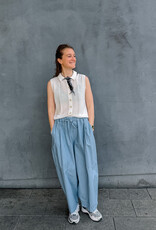 The Golden House Joh Broek Barrel 'Elodie' - Sky Blue - TU