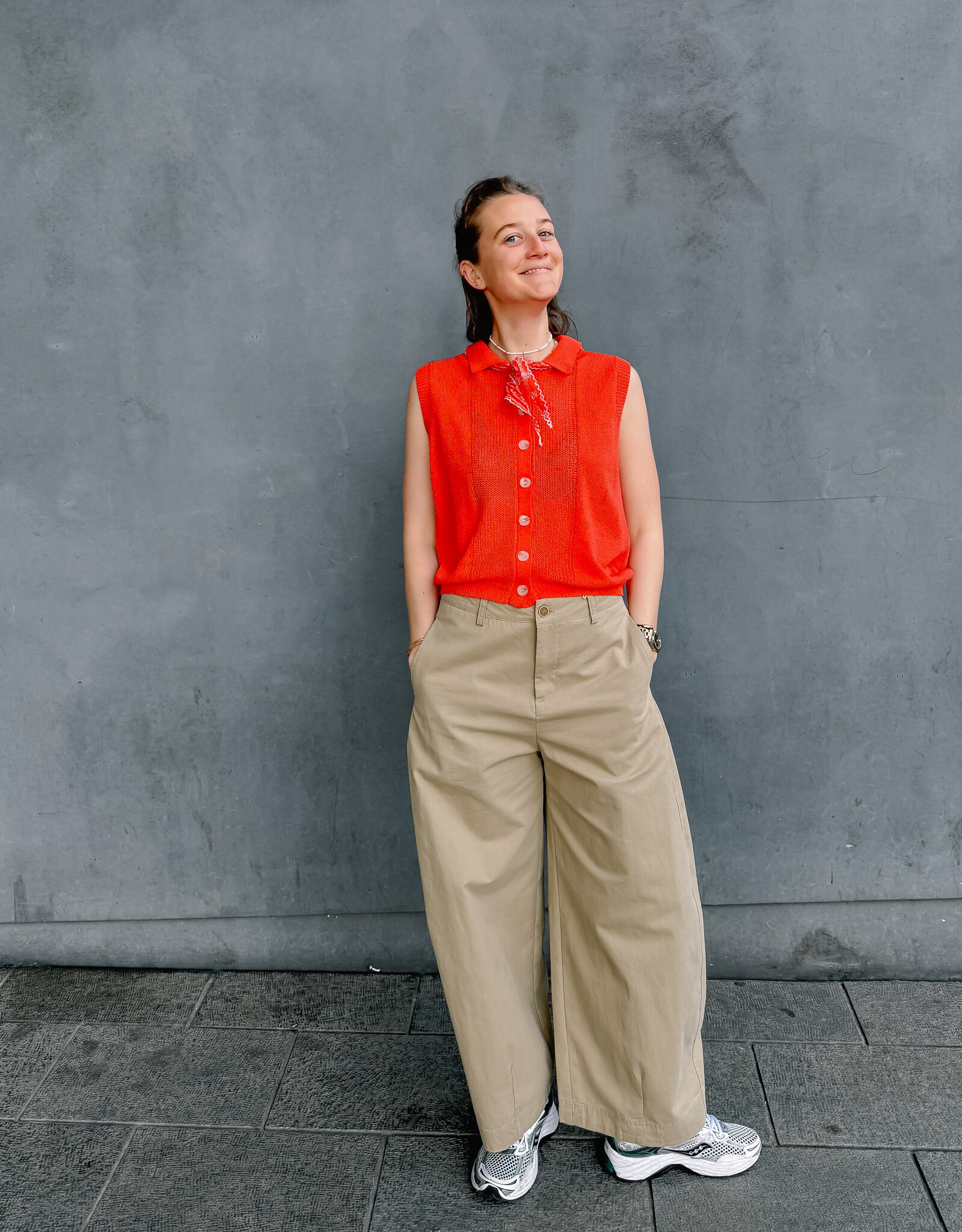 The Golden House Feel Broek 'Zaza' - Taupe