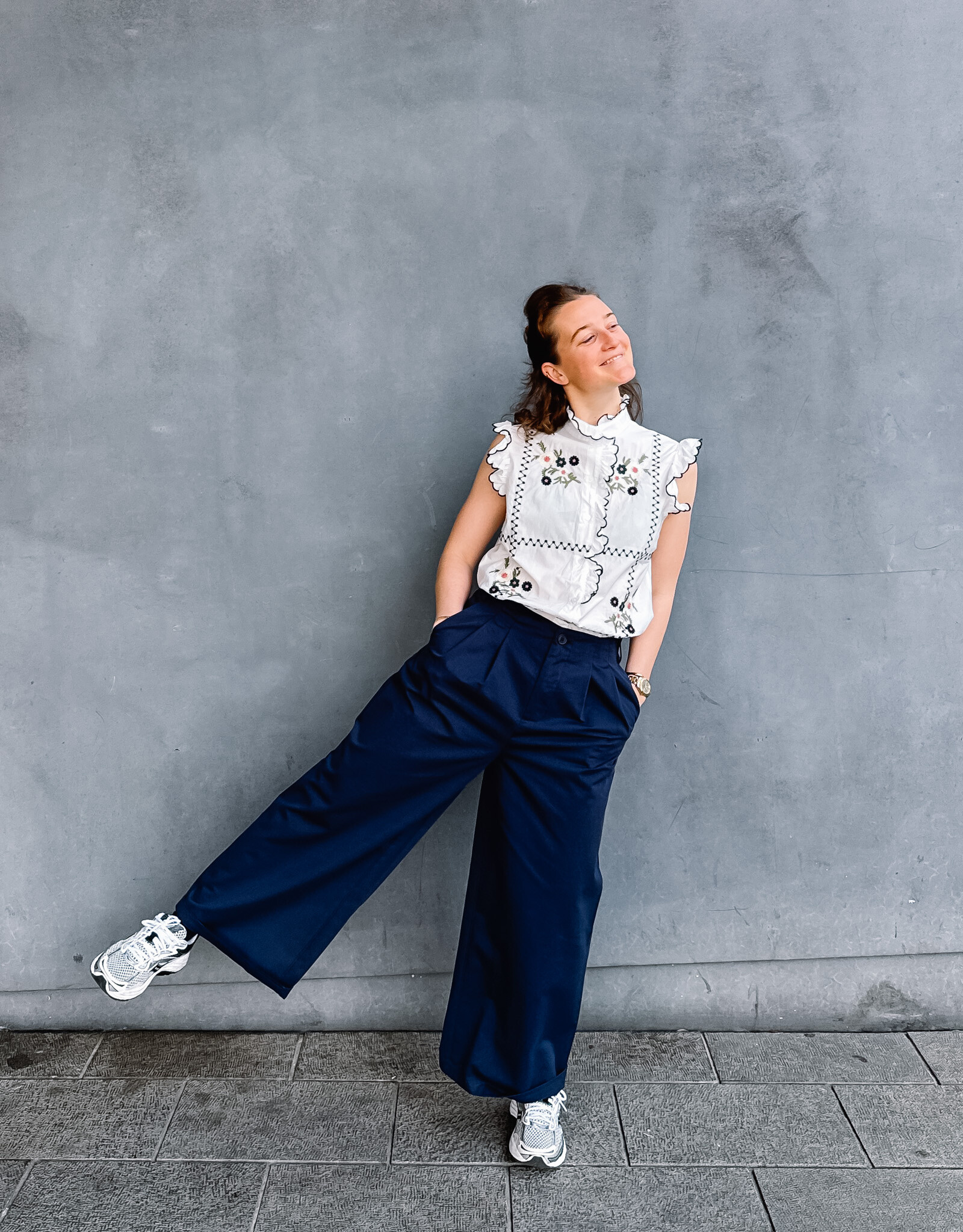 Orfeo - LMK Broek 'Kira' - Navy - Orfeo